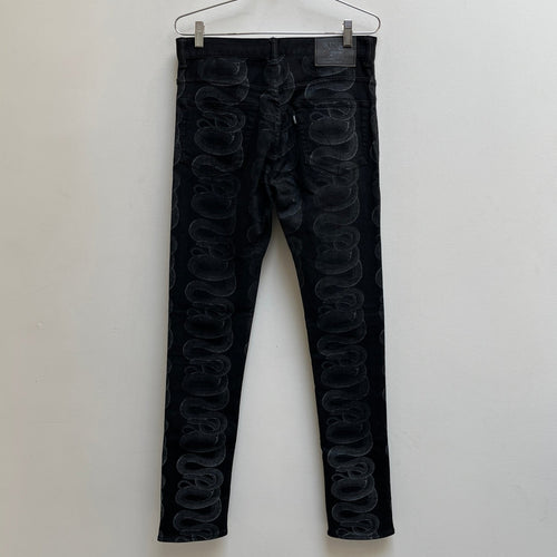 Hysteric Glamour Snake Loop Jeans