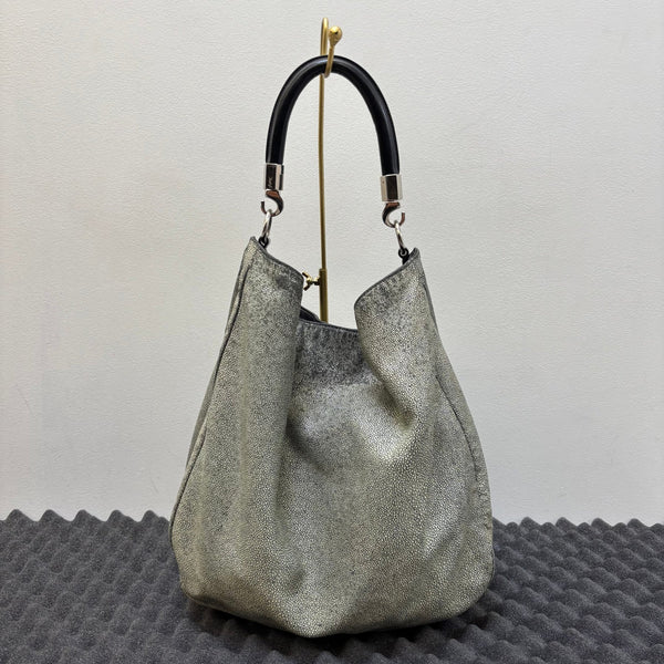 FW10 Yves Saint Laurent Stingray Leather Roady Hobo Bag