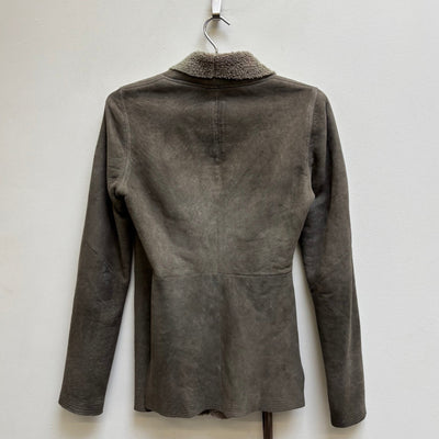 FW17 Rick Owens ‘GLEAM’ Shearling Lamb Leather Jacket