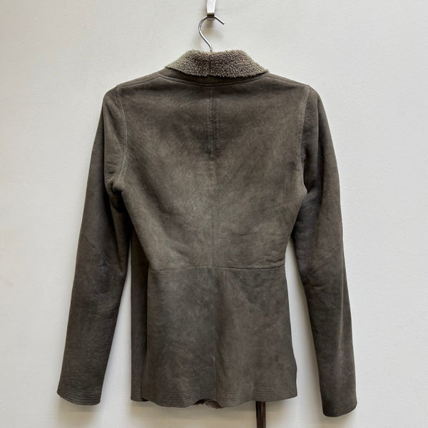 FW17 Rick Owens ‘GLEAM’ Shearling Lamb Leather Jacket