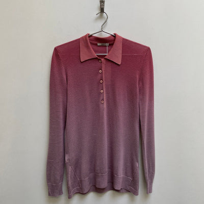 SS07 Prada Gradient Striped L/S Polo