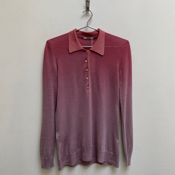 SS07 Prada Gradient Striped L/S Polo