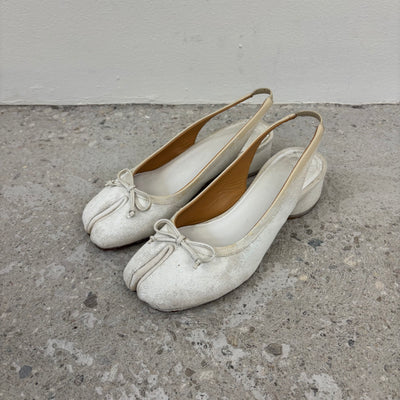 Maison Margiela Canvas Mary Jane Tabis