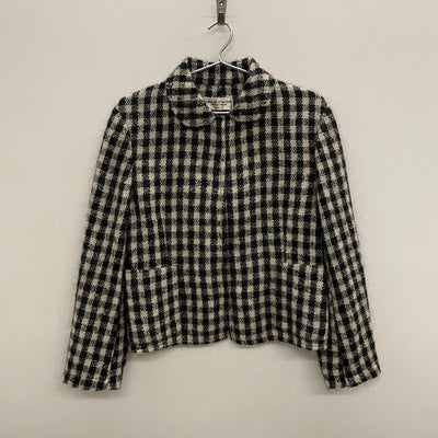 Commes Des Garçons Robe de Chambre Woven Check Blazer