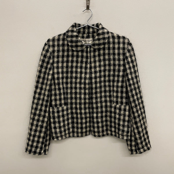 Commes Des Garçons Robe de Chambre Woven Check Blazer