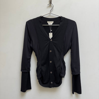 FW07 Comme Des Garçons Layered Side Gather Cardigan
