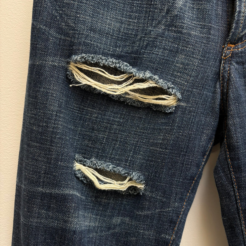 Roberto Cavalli Distressed Jeans