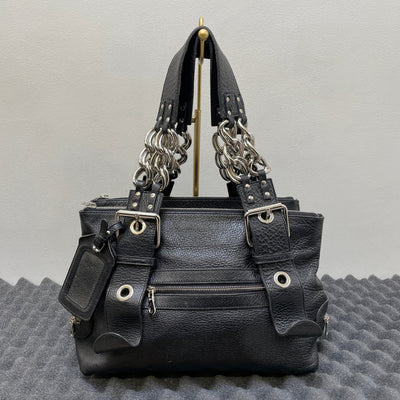 FW03 Chloé by Phoebe Philo Chain Link Accordion Bag