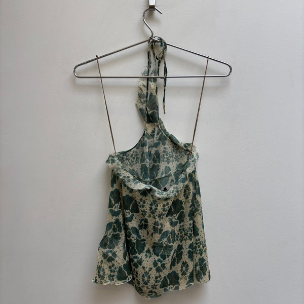 SS12 Dsquared2 Sheer Floral Camisole