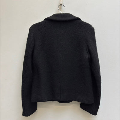 Yohji Yamamoto Noir Double Breasted Wool Knit Jacket