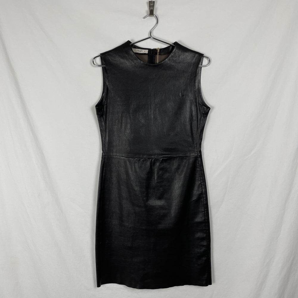 SS10 Prada Leather Dress