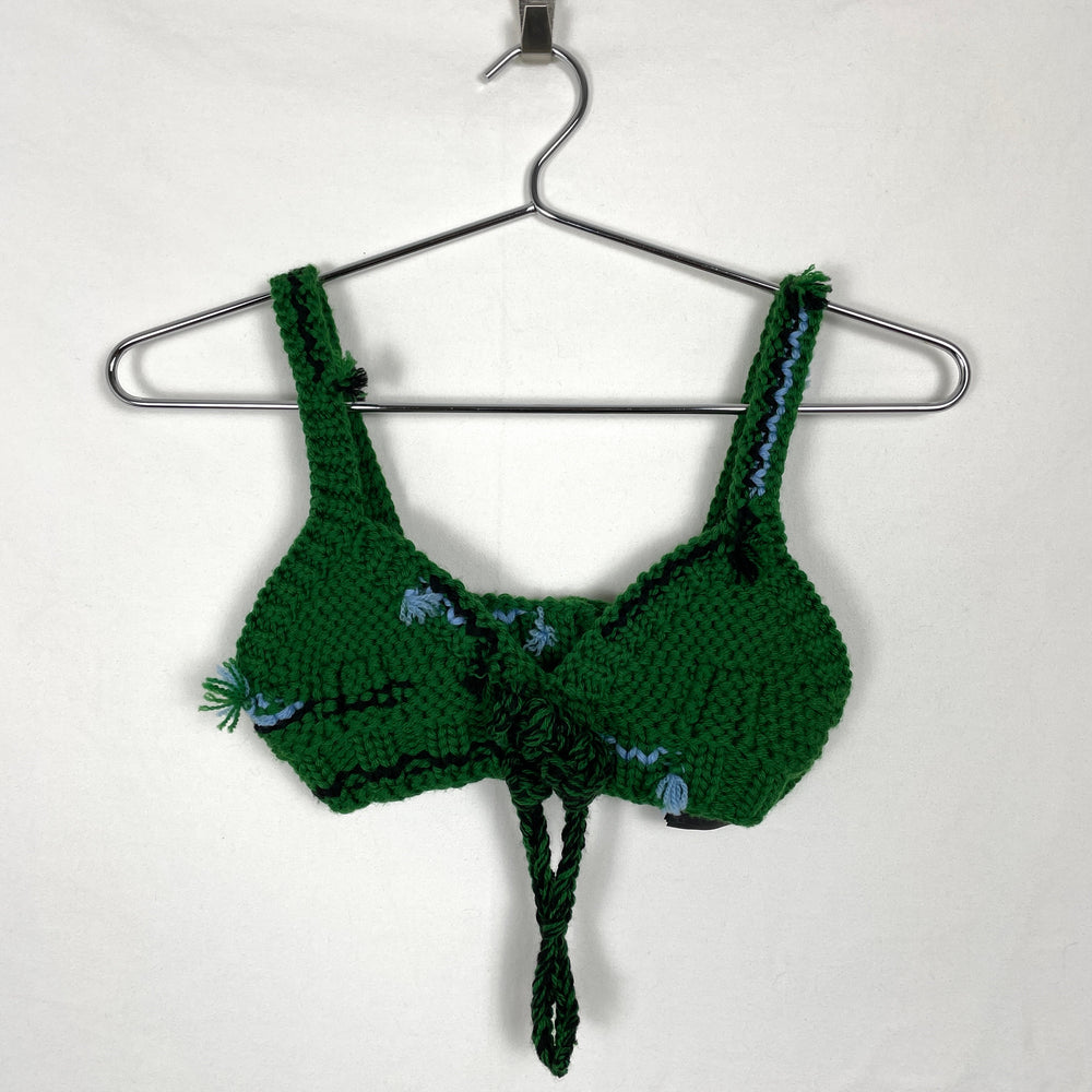 Prada Green Knit Bralette