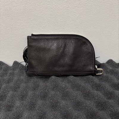SS19 Rick Owens Leather Fringe Wallet