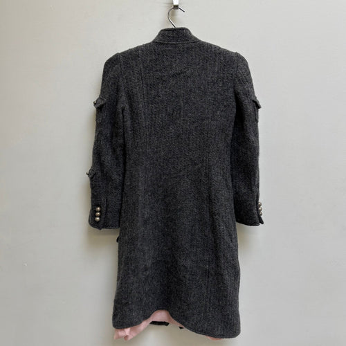 90s Moschino Multi-Pocket Wool Topcoat