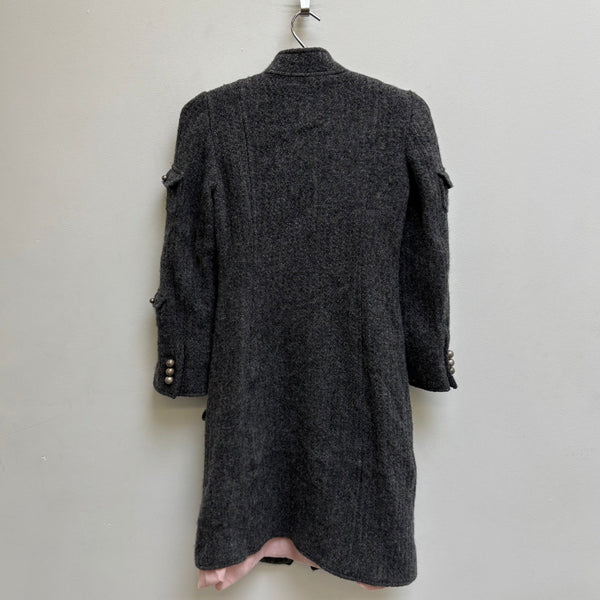 90s Moschino Multi-Pocket Wool Topcoat