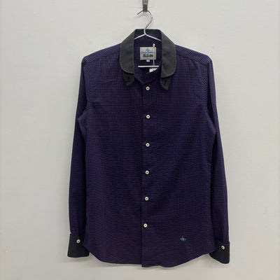 90s Vivienne Westwood Detachable Collar Button Up