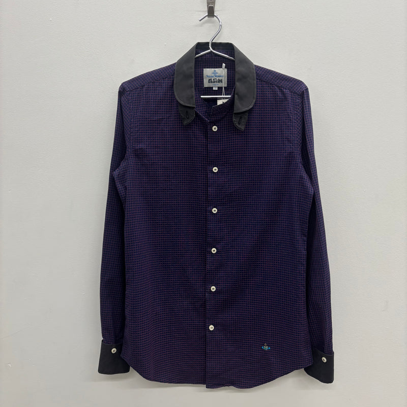90s Vivienne Westwood Detachable Collar Button Up