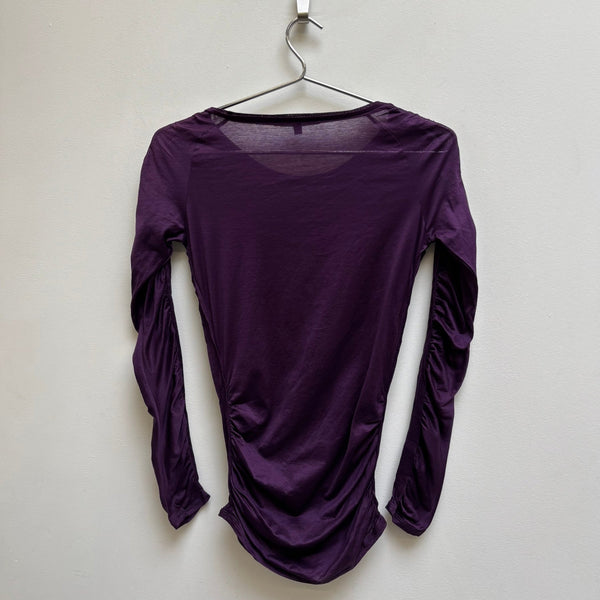 FW99 Gucci by Tom Ford Ruched Side Long Sleeve