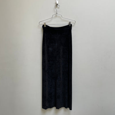 FW23 Balenciaga Velvet Maxi Skirt