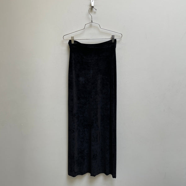 FW23 Balenciaga Velvet Maxi Skirt