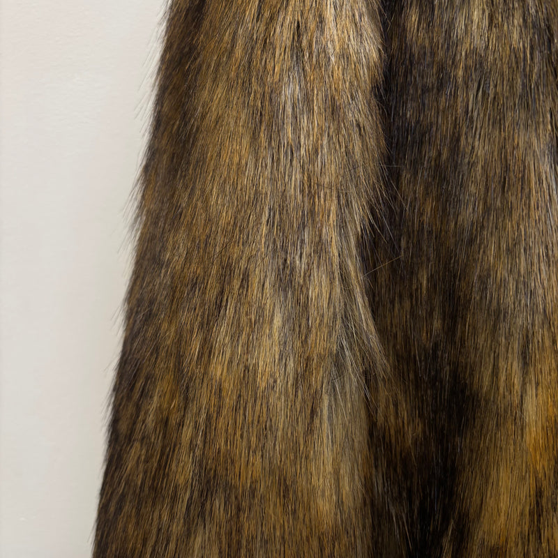 FW21 Miu Miu Fur Hooded Jacket
