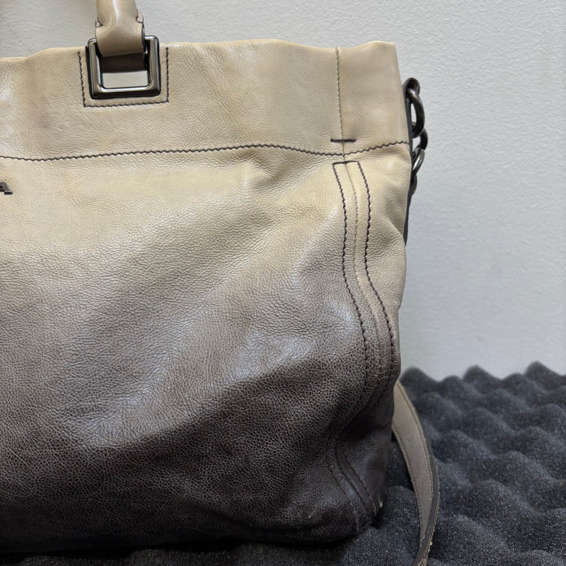 Prada Gradient Leather Shoulder Bag