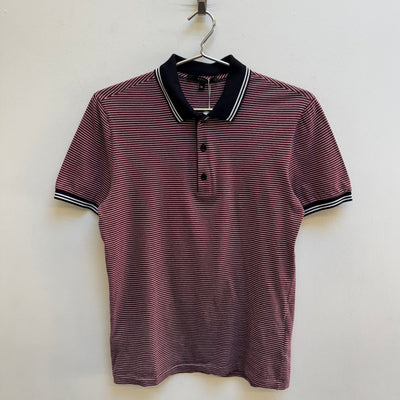 FW10 Gucci By Frida Giannini Striped Polo T-Shirt