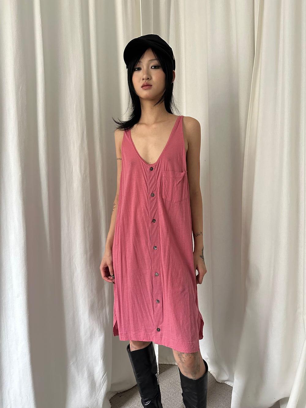 Ann Demeulemeester Pink Dress