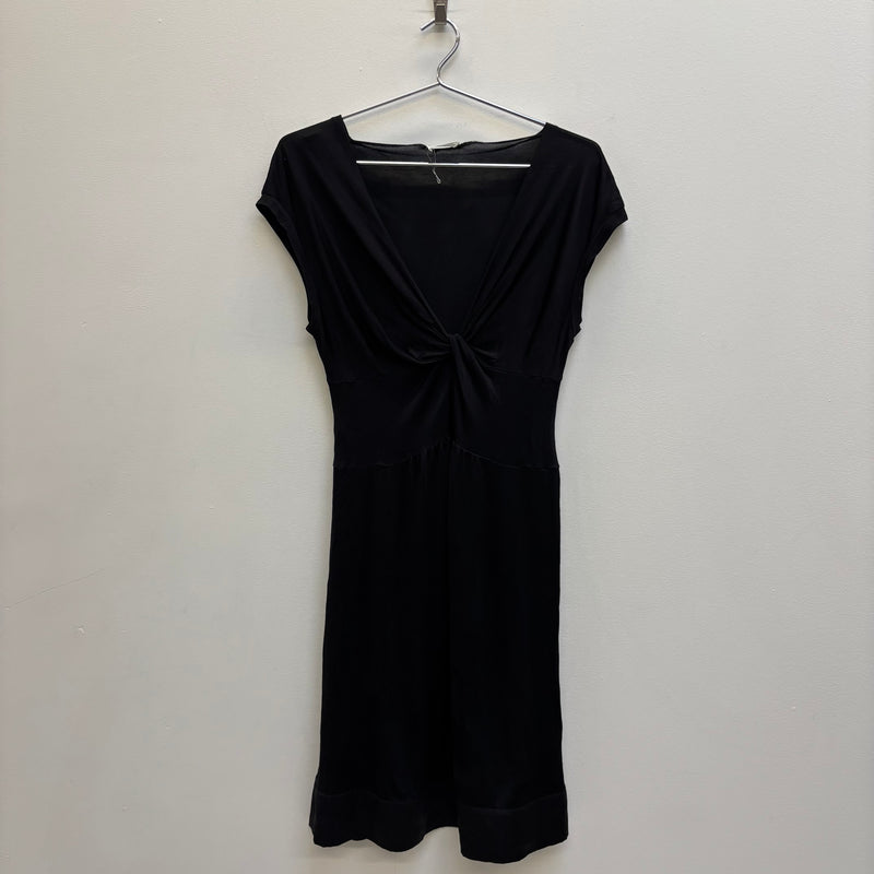 Alberta Ferretti Front Twist Summer Dress