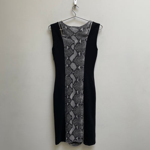 00s Pierre Balmain Snake Print Dress