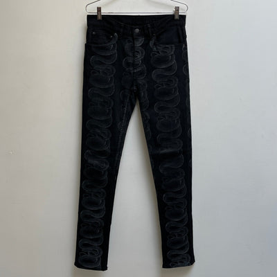 Hysteric Glamour Snake Loop Jeans