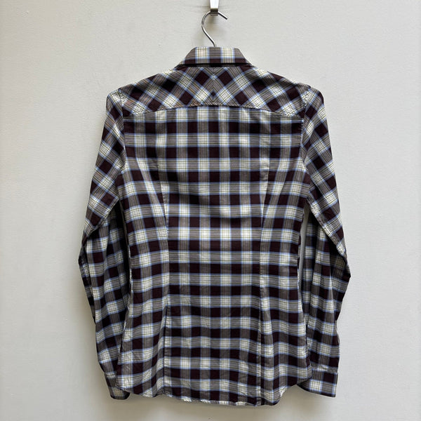 00s Dsquared2 Plaid Dress Shirt