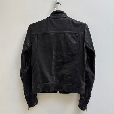 FW08 Dolce & Gabbana Cargo Pocket Leather Jacket