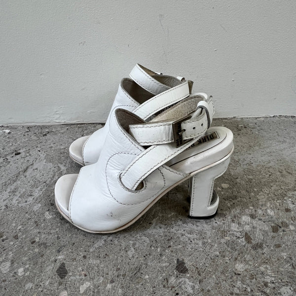90S Drik Bikkembergs Cutout Heels