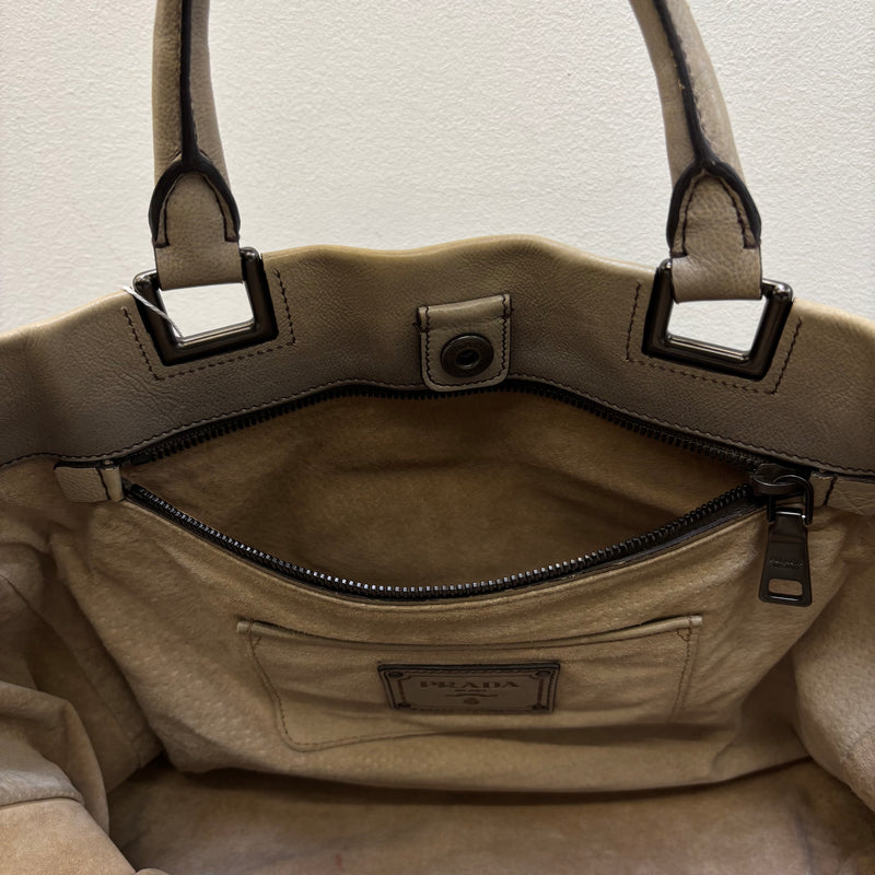 Prada Gradient Leather Shoulder Bag