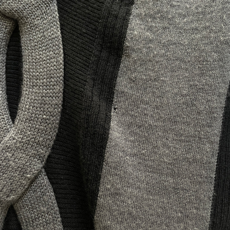 Dirk Bikkembergs Shirt Collar Hybrid Sweater