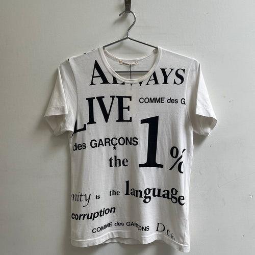Comme Des Garçons Graphic T-Shirt