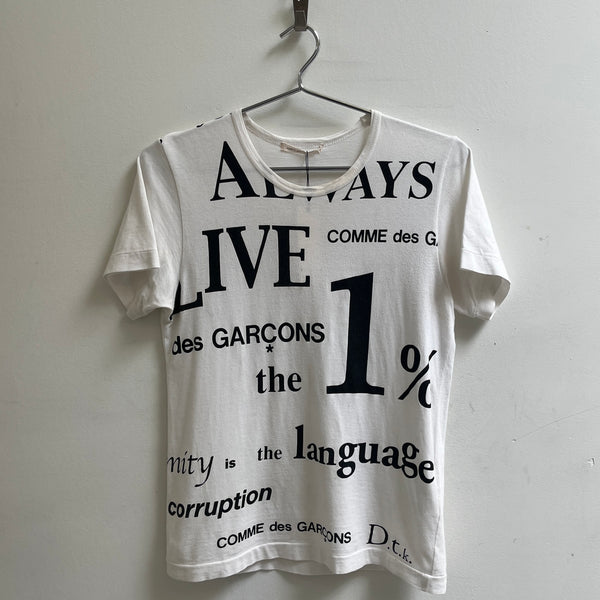 Comme Des Garçons Graphic T-Shirt