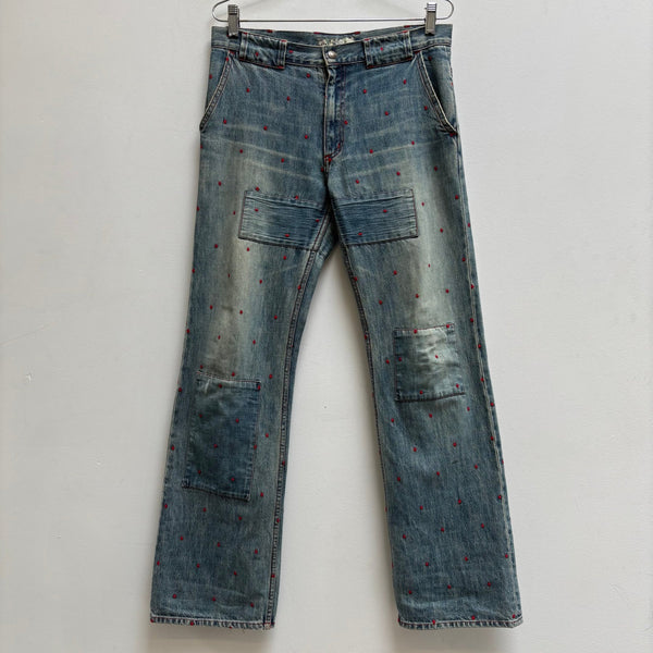 SS02 Undercover Illusion of Haze Jeans