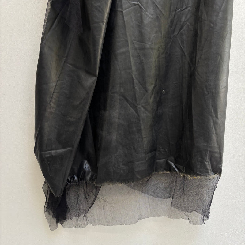 Marc Le Bihan Latex Tule Maxi Skirt