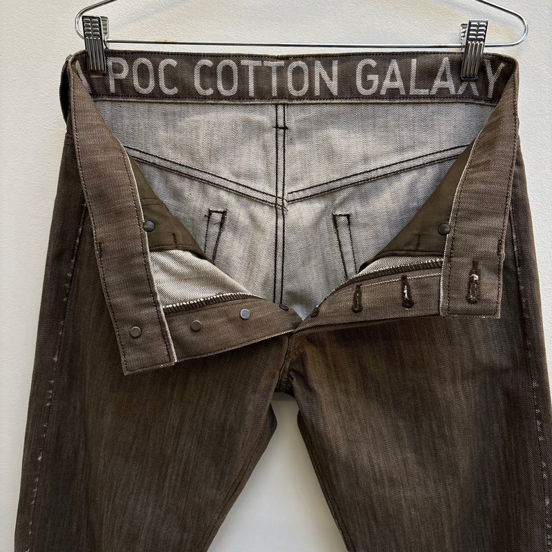 Issey Miyake Mudwash Straight Leg Jeans