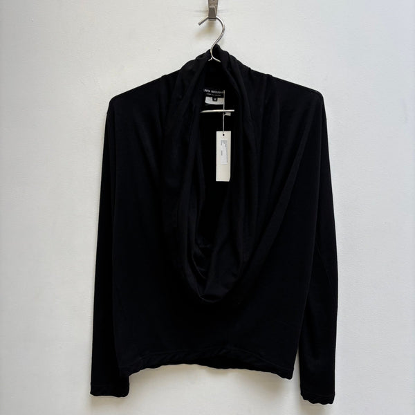 FW09 Junya Watanabe Drape Neck Long Sleeve Shirt