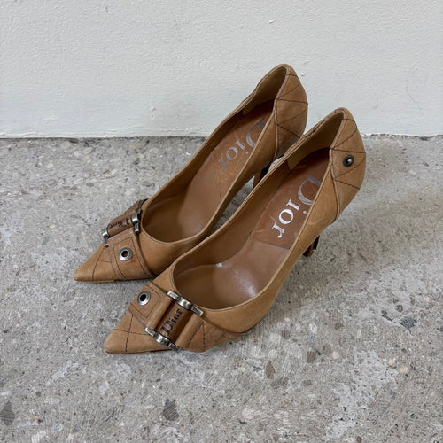 SS03 Christian Dior by John Galliano Pointed Leather Heels
