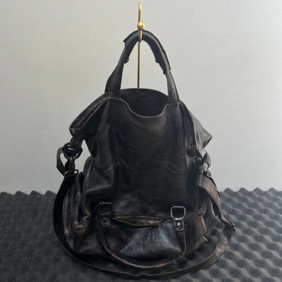 A.S. 98 Distressed Crossbody Bag