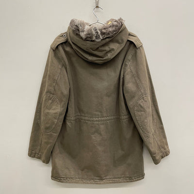 00s Dolce & Gabbana Military Style Hooded Parka Jacket