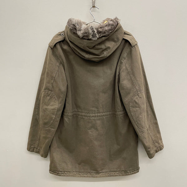00s Dolce & Gabbana Military Style Hooded Parka Jacket