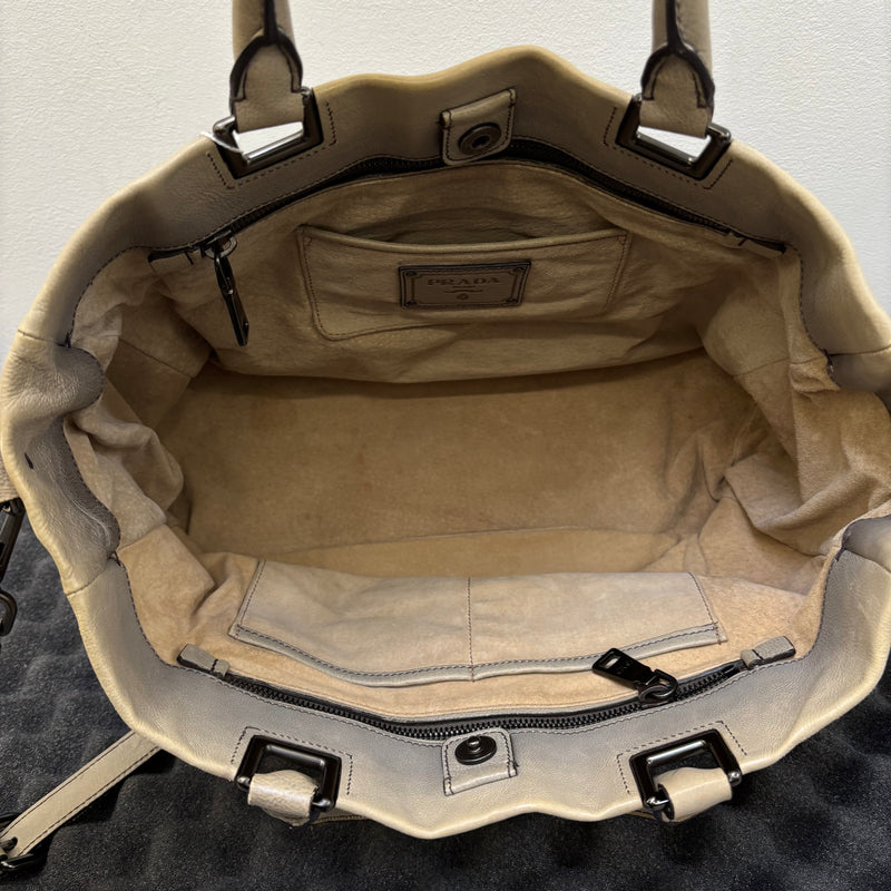 Prada Gradient Leather Shoulder Bag