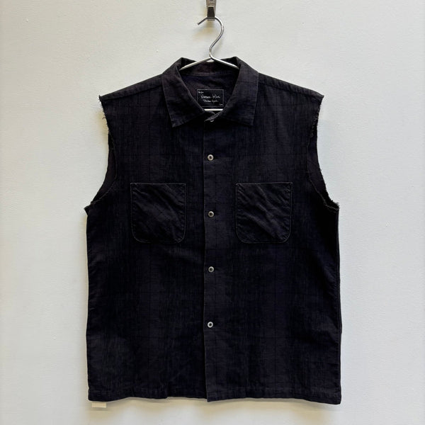 SS04 Number (N)INE Sleeveless Button Up