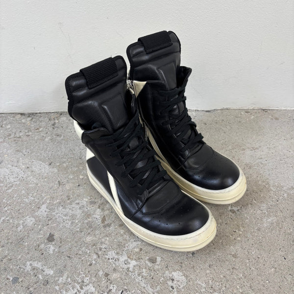 Rick Owens Geobasket High Top Sneakers