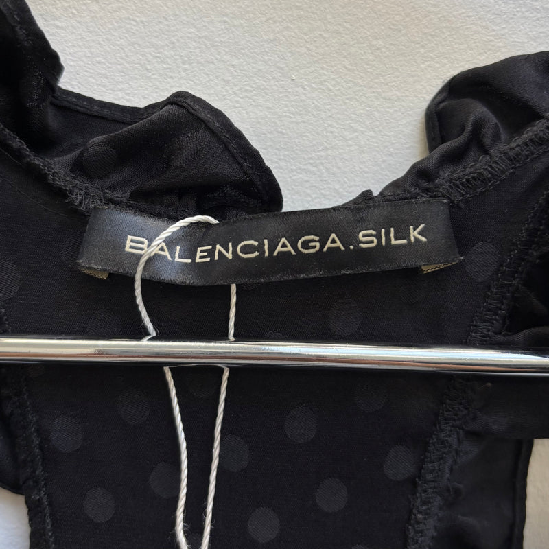 SS06 Balenciaga Nicolas Ghesquiere Polkadot Dress